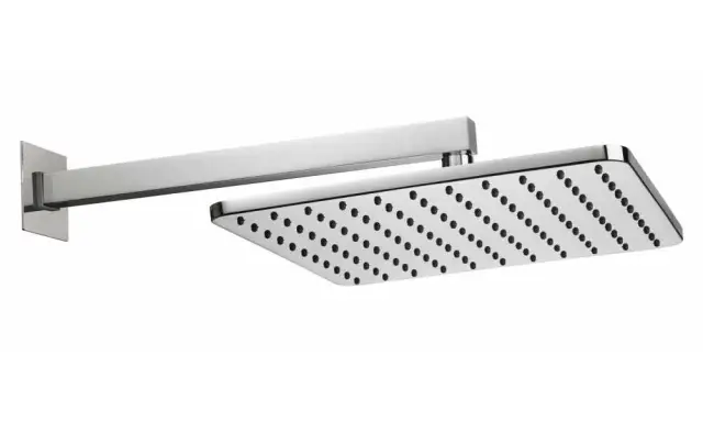 Bossini Cosmo Верхний душ 28 см, 1 вид струи, кронштейн настенный 35 см, цвет: chrome H69598I.030