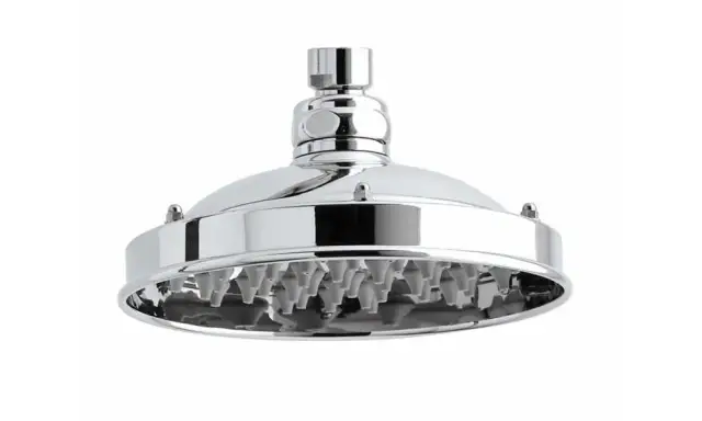 Bossini Retro Верхний душ d15 см, 1 вид струи, без кронштейна, цвет: chrome I00701.030