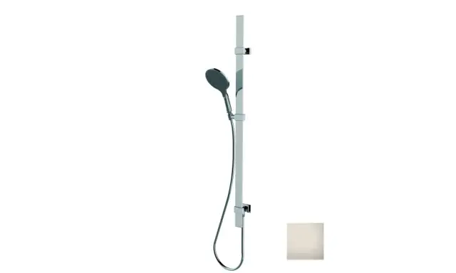 Bossini Apice Душевой гарнитур: штанга с подводом воды, ручной душ, шланг, цвет: satin nickel D48086.094