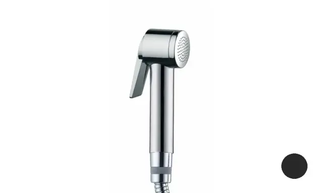 Bossini Paloma Flat Гигиеническая лейка 1 вид струи, цвет: mat black B00462.073