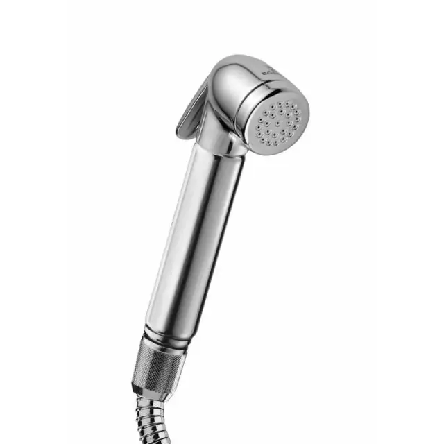 Bossini Talita Brass Гигиеническая лейка с клапаном подачи воды, 1 вид струи, цвет: chrome B00660.030