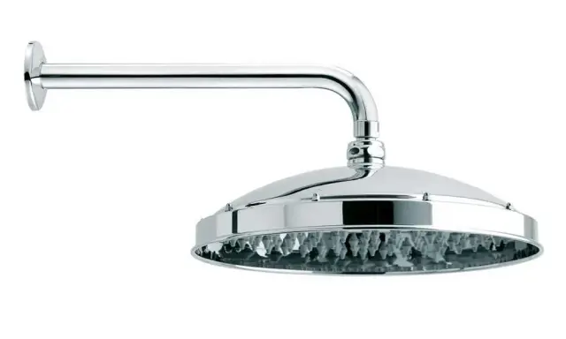 Bossini Retro Верхний душ d30 см, 1 вид струи, кронштейн настенный, цвет: chrome H18703J.030