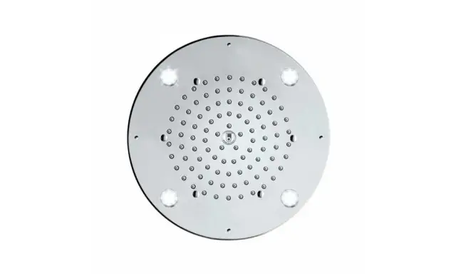 Bossini Oki Потолочный душ встраиваемый 29 см, 1 вид струи, LED, цвет: chrome I00724.030