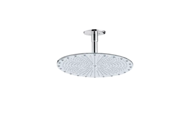 Bossini Paris Верхний душ 40x40 см, 1 вид струи, кронштейн потолочный, цвет: chrome H29601C.030