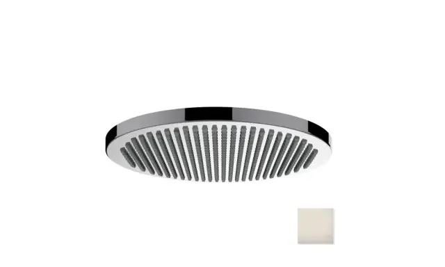 Bossini Apice Верхний душ d28 см, 1 вид струи, без кронштейна, цвет: satin nickel I00430.094