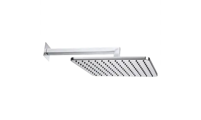 Bossini Cosmo Верхний душ 28x28 см, 1 вид струи, кронштейн настенный, цвет: chrome H60598H.030