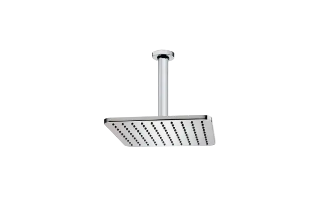 Bossini Cosmo Верхний душ 23x23 см, 1 вид струи, кронштейн потолочный 36,4 см, цвет: chrome H30597G.030