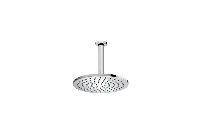 Bossini Cosmo Верхний душ d23 см, 1 вид струи, кронштейн потолочный 36,4 см, цвет: chrome H30595G.030