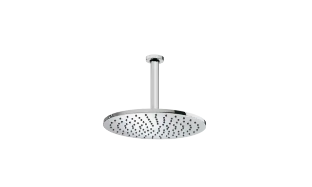 Bossini Cosmo Верхний душ d28 см, 1 вид струи, кронштейн потолочный 36,4 см, цвет: chrome H30596G.030