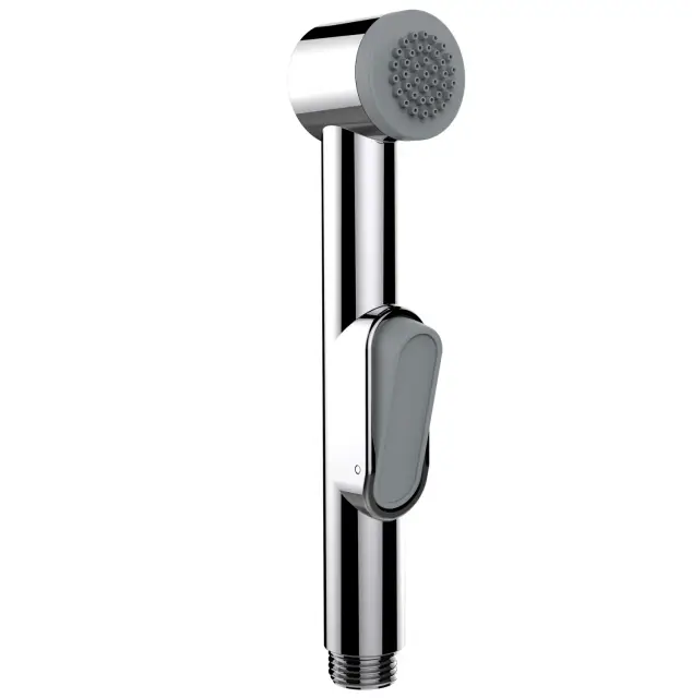 Bossini Macan Гигиеническая лейка с кнопкой подачи воды, 1 вид струи, цвет: chrome B00490.030