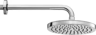 Bossini Elios Верхний душ d25 см, 1 вид струи, кронштейн настенный 30 см, цвет: chrome H19412G.030