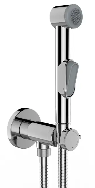 Bossini Macan Гигиенический душ с прогрессивным смесителем, цвет: chrome E37031B.030