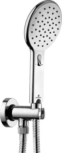 Bossini Agua Life Душевой гарнитур, лейка 12 см, шланг 150 см, держатель, цвет: chrome C12004C.030