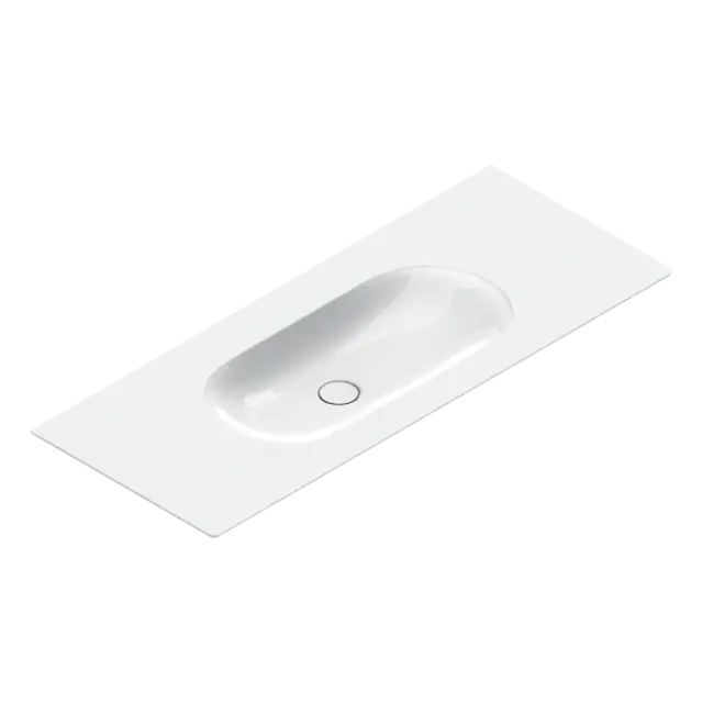 Catalano Comfort Раковина подвесная 125x50x14,5h см, без перелива, покр Cataglaze цвет: белый глянц. 0521260001