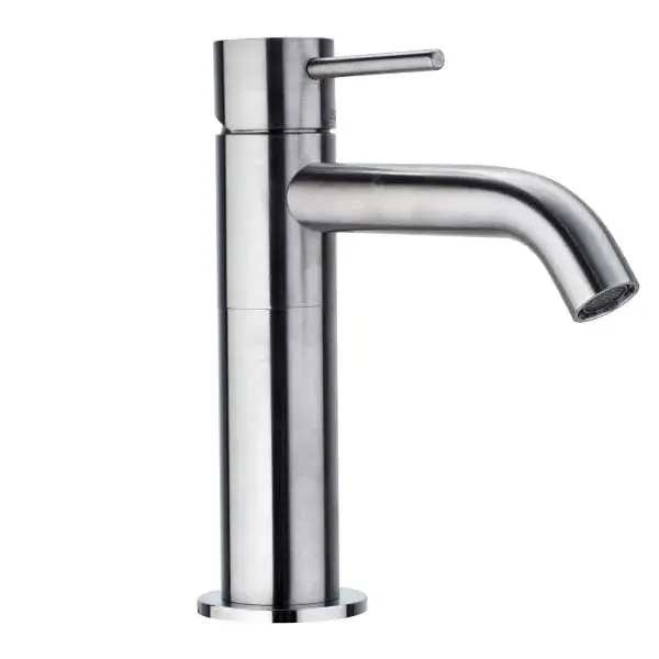 Bossini Ino смеситель для раковины, без донного клапана, цвет: mat brushed stainless steel INZ006.075