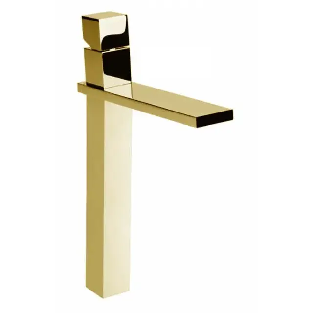 Bossini Cube Смеситель для раковины на 1 отверстие, цвет: gold Z004303.021