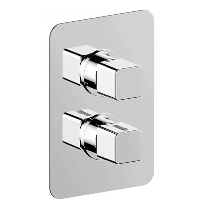 Cisal Cubic Смеситель встраиваемый термостатический для душа, цвет: Chrome CU0BT03021