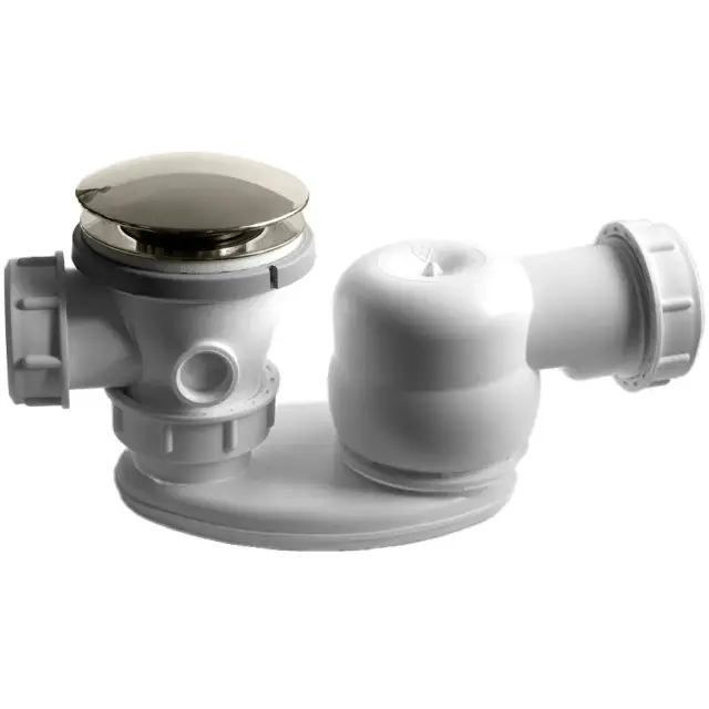 Devon&Devon Сифон для ванны Aurora/Diva/Celine/Wave, цвет никель блестящий SFAS400NKL