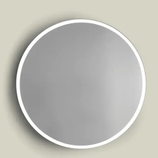 Bertocci Mirror Design Зеркало подв. круглое с подсветкой, 90х90h см, цвет: черный 146 8341 0800
