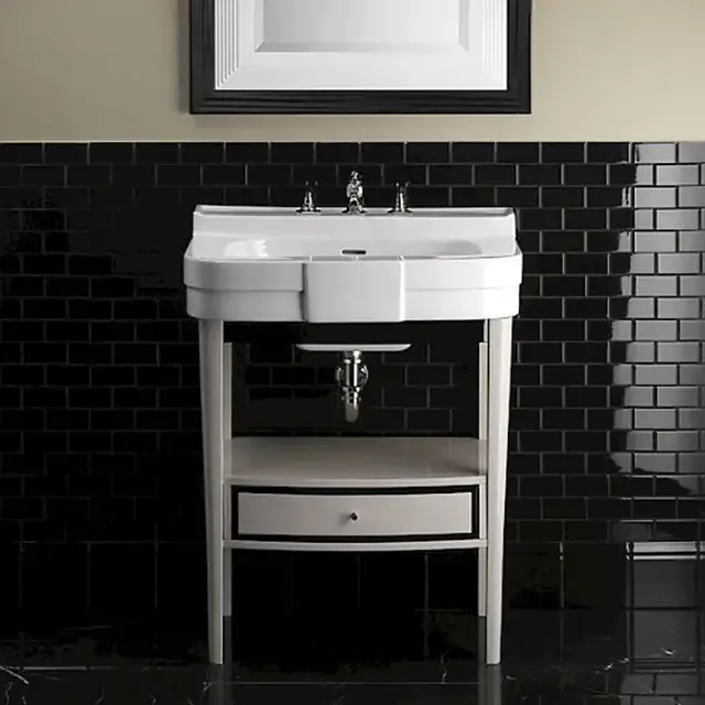 Devon&Devon Bogart тумба из лакированного полир. дерева под раковину, цвет Pure White EFBOGARTPW