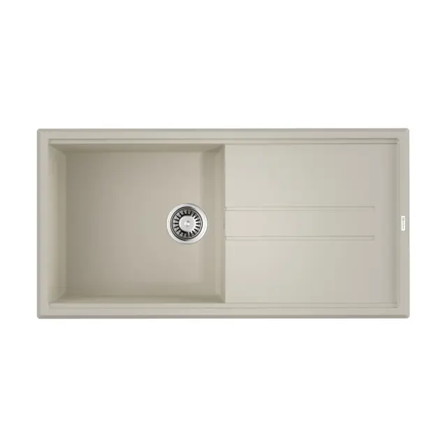 Omoikiri Tedori 100-EV Кухонная мойка Tetogranit 100x51 см, цвет: эверест 4993922