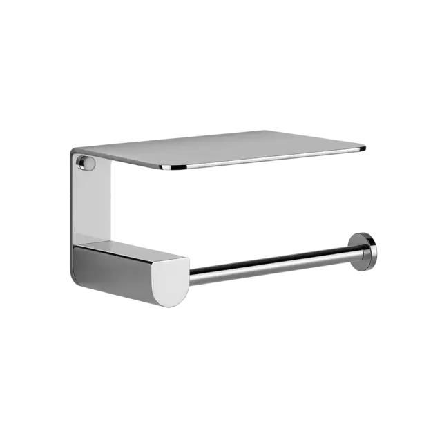 Gessi Rilievo Держатель туалетной бумаги с крышкой, цвет: Brushed Brass PVD 59449#727