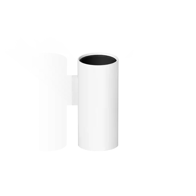 Decor Walther Mikado Стакан для зубных щеток подвесной, керамический, цвет: белый 0523450