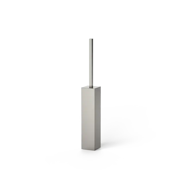 Decor Walther Corner Ершик для унитаза напольный с латунной колбой, цвет: никель сатинированный 0860434