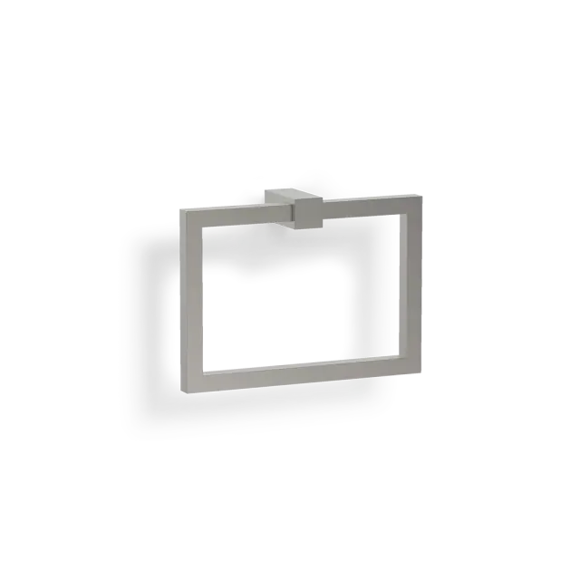 Decor Walther Corner Полотенцедержатель-кольцо 20 см, подвесной, цвет: никель сатинированный 0564134