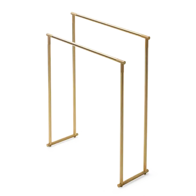 Decor Walther Club Полотенцедержатель 87 см, напольный, цвет: матовое золото 0509382