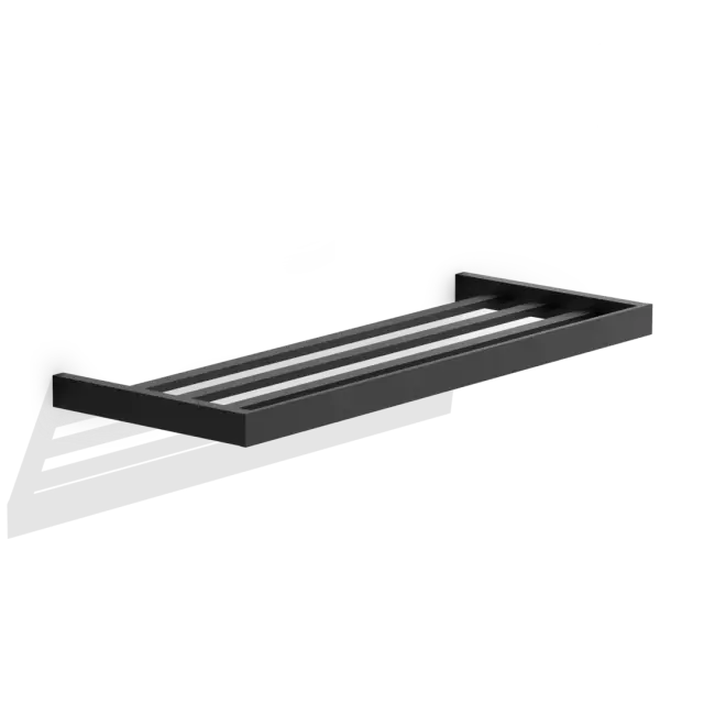 Decor Walther Contract CT KHT Полка для полотенец 60х24хh3 cм, цвет: черный матовый 0651460