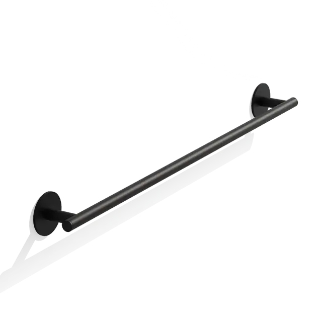 Decor Walther Basic Полотенцедержатель 66 см, подвесной, цвет: черный матовый 0535260