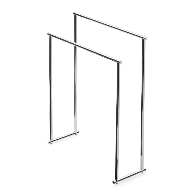 Decor Walther Bar Полотенцедержатель 87 см, напольный, двойной, цвет: хром 0509200