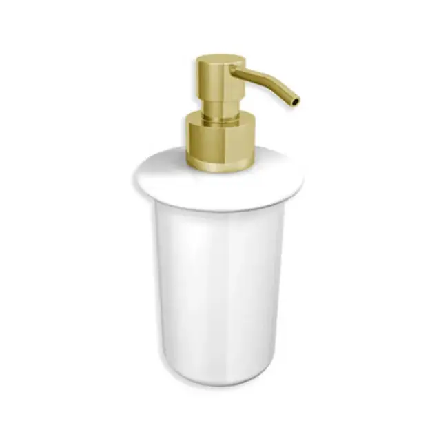 Bertocci Scacco Дозатор для жидкого мыла, подвесной, без держателя, цвет: золото 100 1128 5000