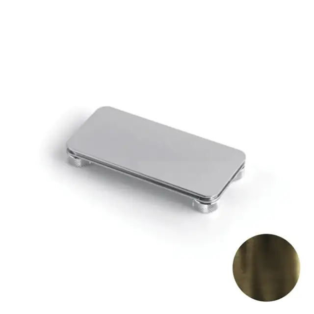 Bertocci Officina 01 Мыльница латунная, настольная, цвет: темная бронза 127 7531 8800