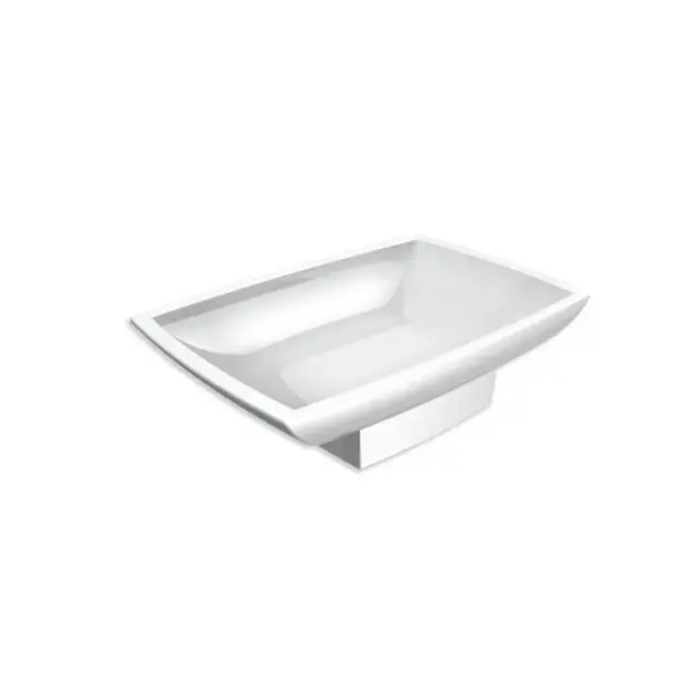 Bertocci Grace Мыльница с керамической чашей, подвесная, цвет: белый 142 7701 0000