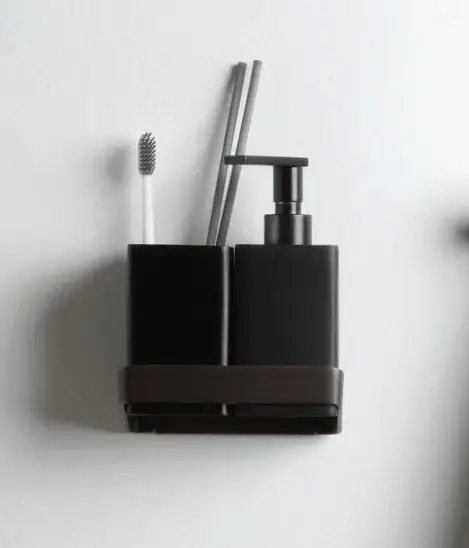 Bertocci Fly Дозатор для жидкого мыла, настольный, композитная колба, цвет: черный 149 1529 0800