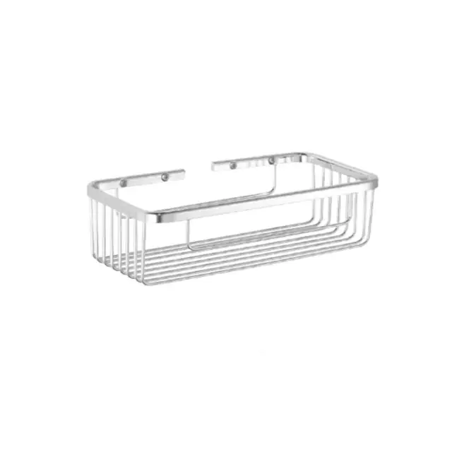 Bertocci Baskets Полка-сетка для душа 26х7хh13,5 см, цвет: хром 104 0170 0000