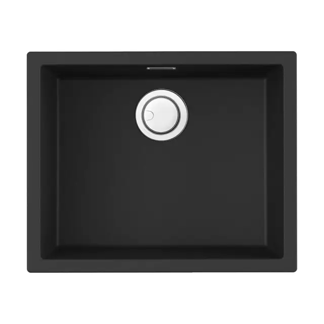 Omoikiri Yamakawa 55-U/I-GB Кухонная мойка Artceramic 55,6x45,6 см, цвет: графит 4993780