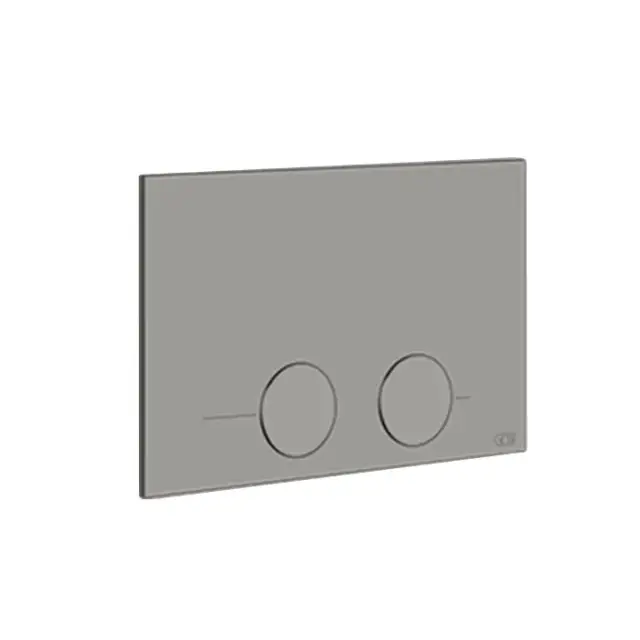 Gessi Панель смыва для бачков Tece, цвет: Black Metal Brushed PVD 54617#707