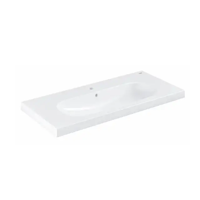 Grohe Euro Ceramic Раковина 80 см, накладная, 1 отв., цвет: белый 3958500H