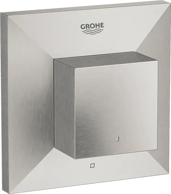 Grohe Allure Brilliant Запорный вентиль с керамическим краном-бруксой, цвет: суперсталь 19796DC0