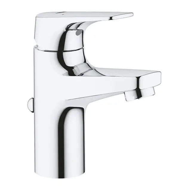 Grohe BauFlow Смеситель для раковины, со сливным гарнитуром, S-Size, цвет: хром 23751000