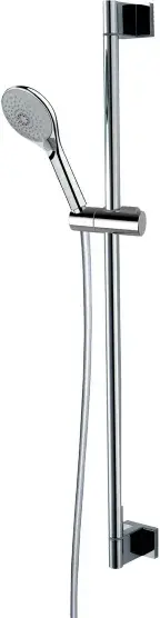 Bossini Syncronia V2 Душевой гарнитур: штанга 74,4 см, душевая лейка, шланг 150 см, цвет: chrome DE8008.030