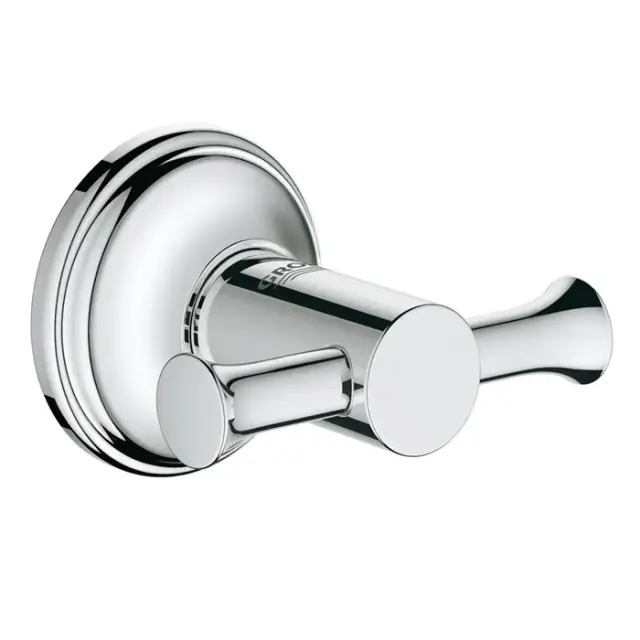 Grohe Essentials Authentic Крючок для халата двойной, цвет: хром 40656001