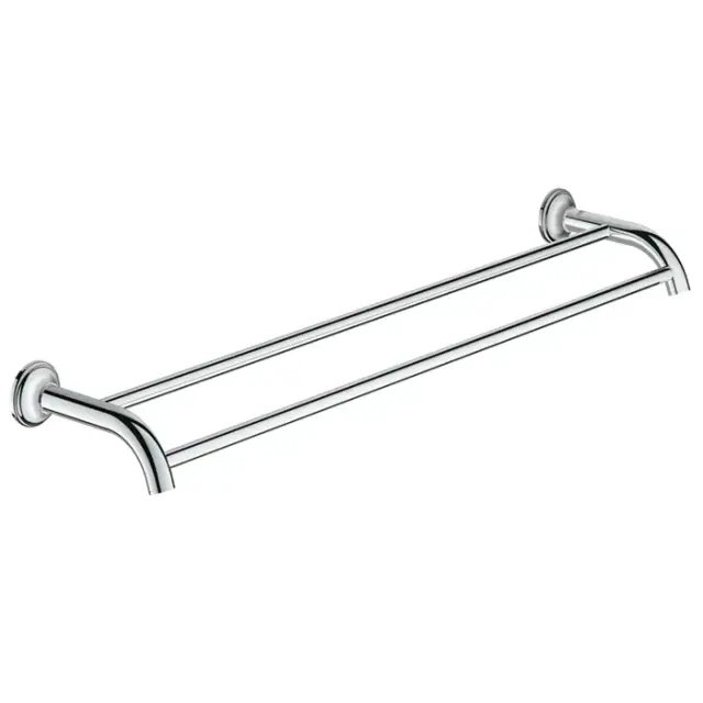 Grohe Essentials Authentic Полотенцедержатель 58,2 см, двойной, цвет: хром 40654001