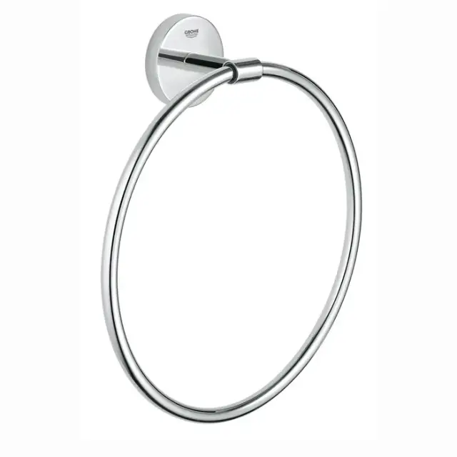 Grohe Bau Cosmopolitan Полотенцедержатель-кольцо 21 см, цвет: хром 40460001