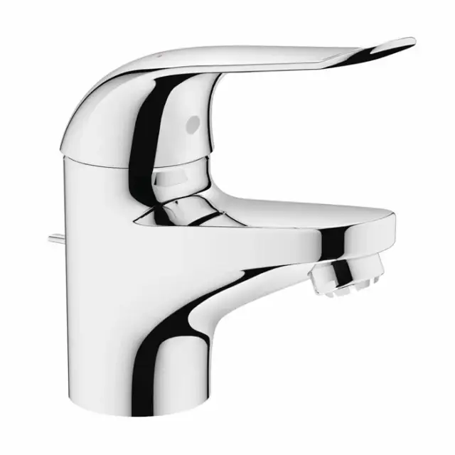 Grohe Euroeco Speсial Смеситель для раковины со сливным гарнитуром, цвет: хром 32764000