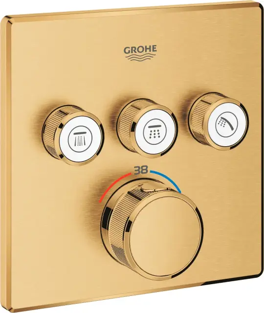 Grohe Grohtherm SmartControl Термостатический смеситель для душа, цвет: холодный рассвет, матовый 29126GN0
