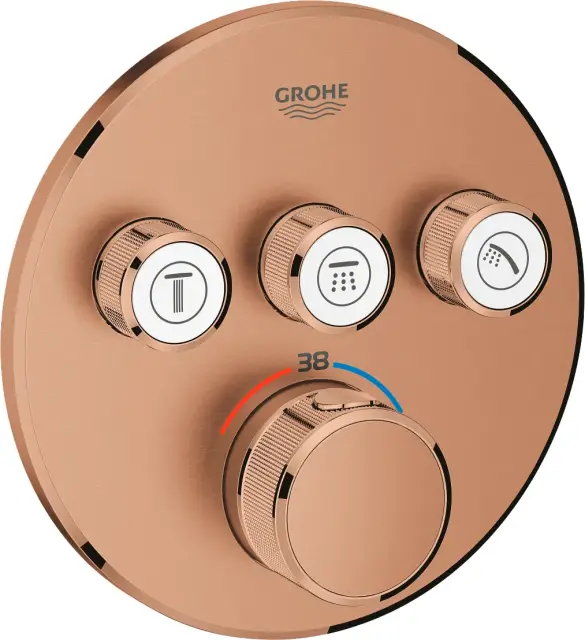 Grohe Grohtherm SmartControl Термостатический смеситель для душа, цвет: теплый закат, матовый 29121DL0